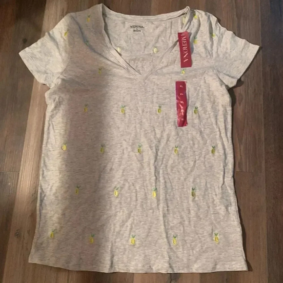 Merona lemon embroidered tee - Picture 2 of 3